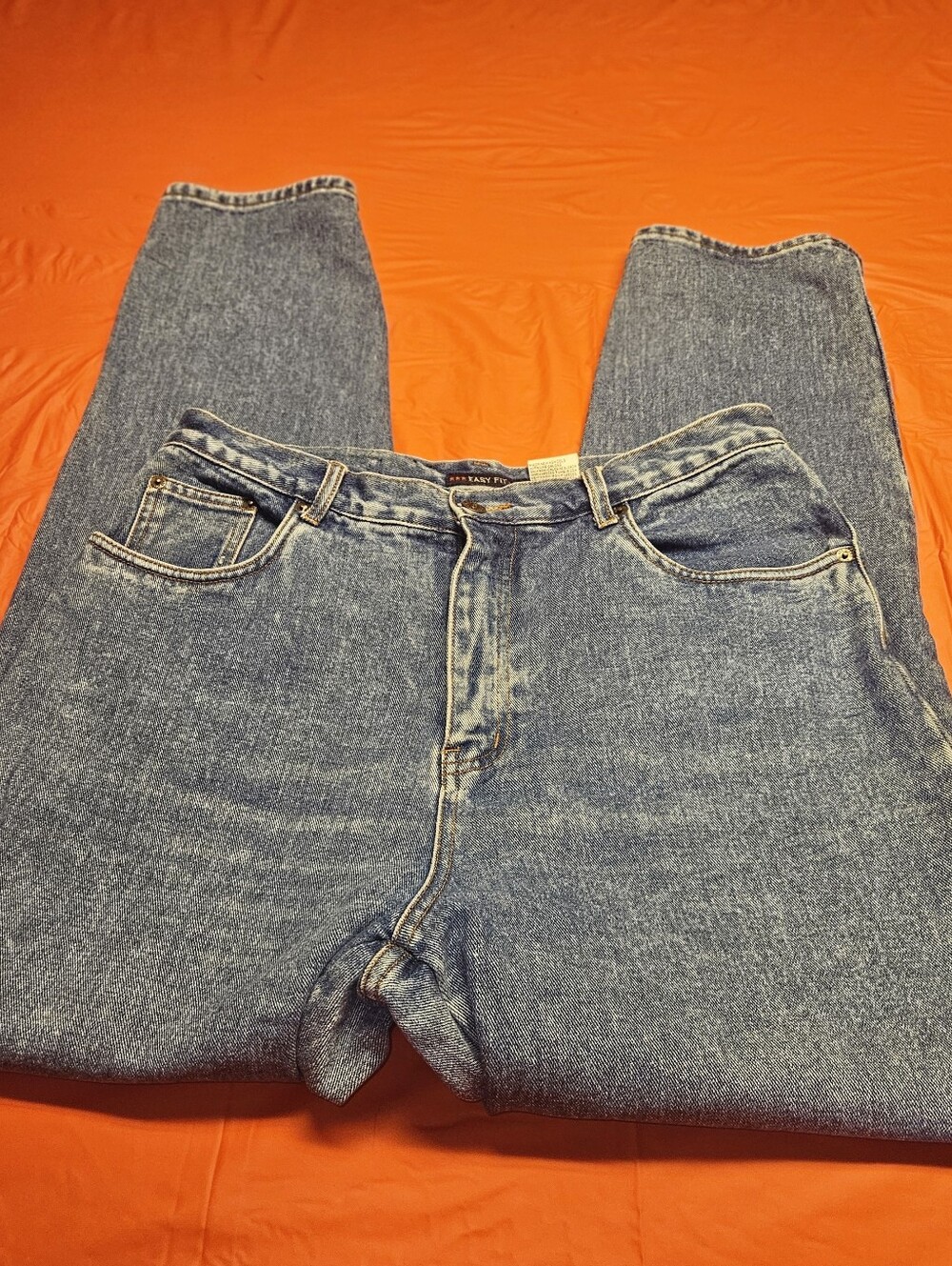 Bill Blass Easy Fit High Waisted Mom Jeans Vintage/Softened Size 14×31"L G.U.C.